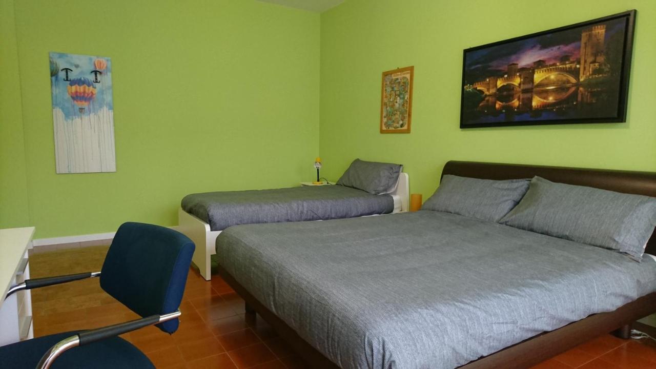 Dreibettzimmer mit Terrasse
