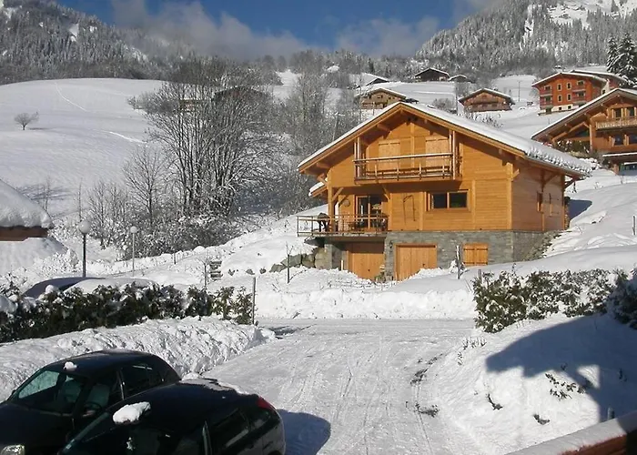 A4 Km De Megeve Tres Joli Studio Avec Jacuzzi ,Vue Sur Les Montagnes Au Calme
