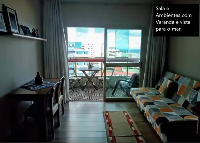 Mongaguá - Pé na Areia - 2 Quartos - 6 pessoas