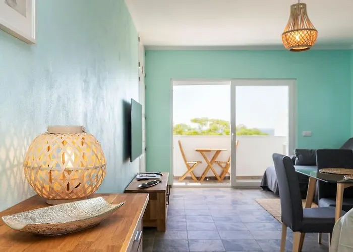New Beach Flat With Top View - 3 Min To Sea In Luz