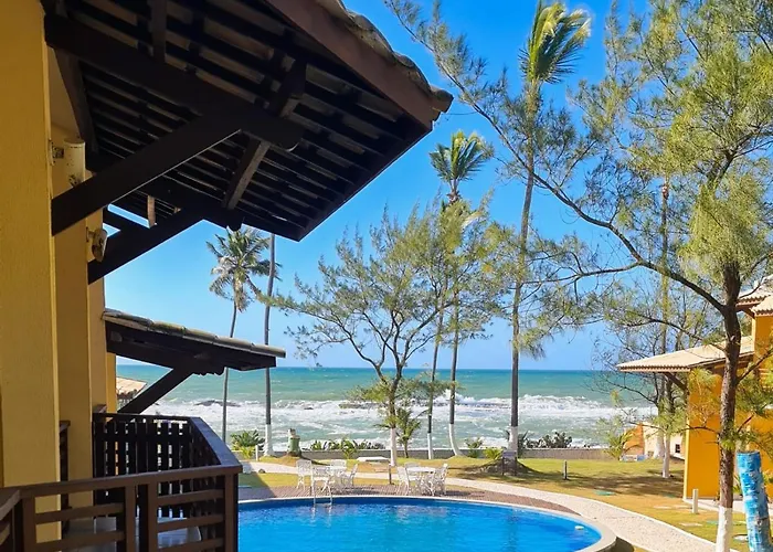 Paraíso PÉ NA AREIA no coração do Litoral Norte - FRENTE MAR - Loft projetado para que você tenha a melhor experiência em hospedagem - condomínio mais procurado da Estrada do Côco - Varanda com vista espetacular para o mar - lazer e TRANQUILIDADE