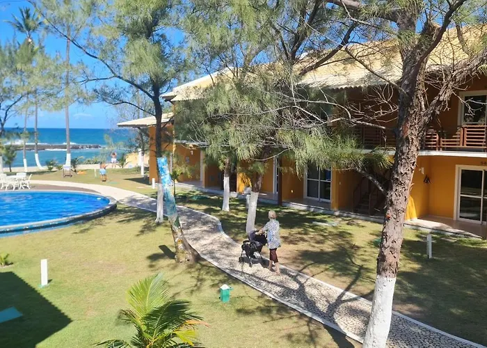 Paraíso PÉ NA AREIA no coração do Litoral Norte - FRENTE MAR - Loft projetado para que você tenha a melhor experiência em hospedagem - condomínio mais procurado da Estrada do Côco - Varanda com vista espetacular para o mar - lazer e TRANQUILIDADE