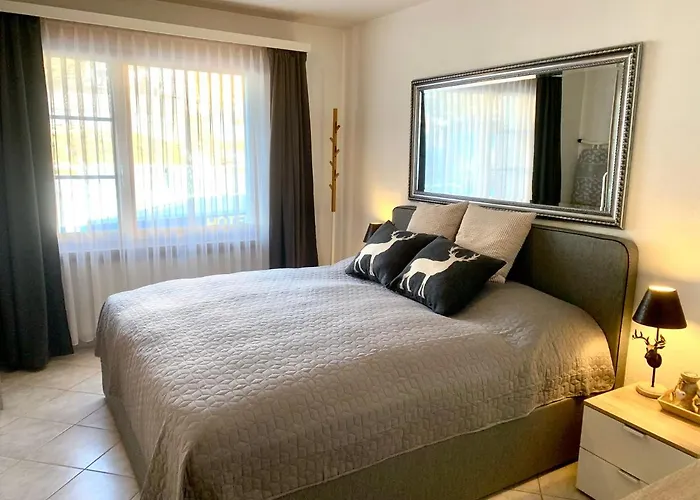 Holiday Apartment Gian - Close To The Kongresshaus, The Ice Hockey Stadium, Cross-Country Skiing, The Eau-La-La Indoor Pool And Wellness, Large Supermarket, 2 Bus Stops, With An Indoor Garage And Fully Equipped