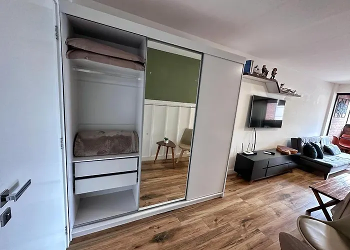 Studio 7 Completo Centro com Garagem