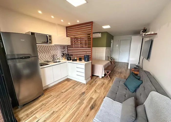 Studio 7 Completo Centro com Garagem