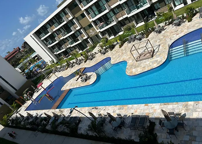 Studio Mana Beach Muro Alto Vista Piscina