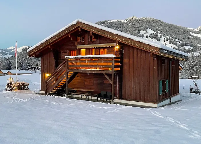 Alpenchalet Weidhaus Gstaad - verschiedene Wohneinheiten