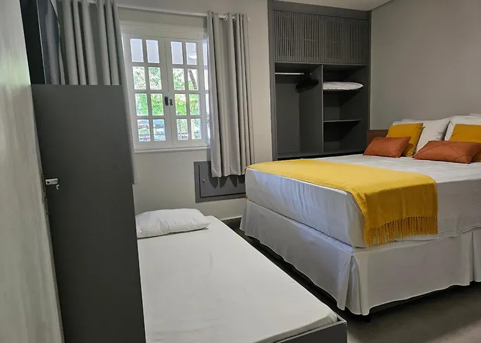 Flat na Riviera de São Lourenço com serviço de hotelaria