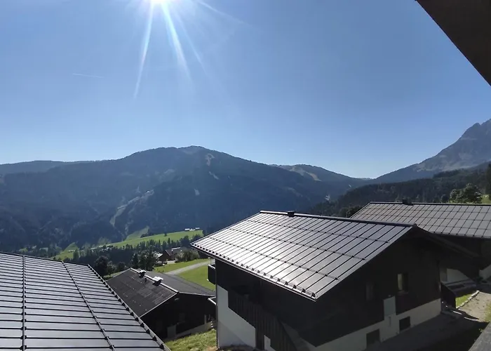 Modernes Apartment mit Panoramablick und Skibus