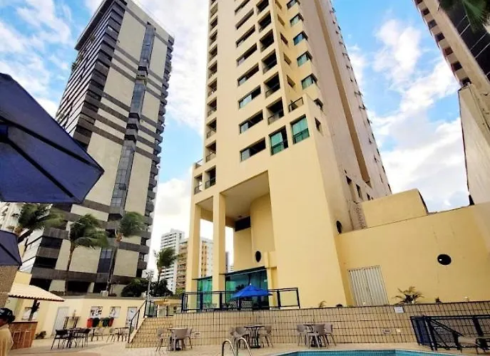 Flat 10 andar Hotel Costa Mar acesso direto praia