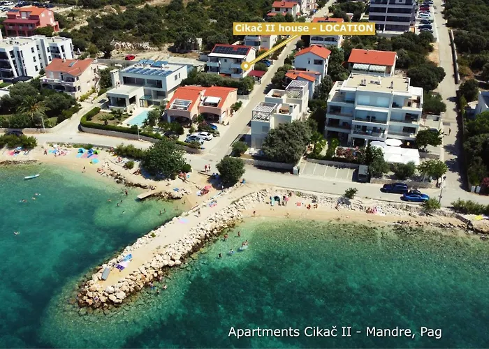 Apartments Cikac II - Modern Apartments By The Beach