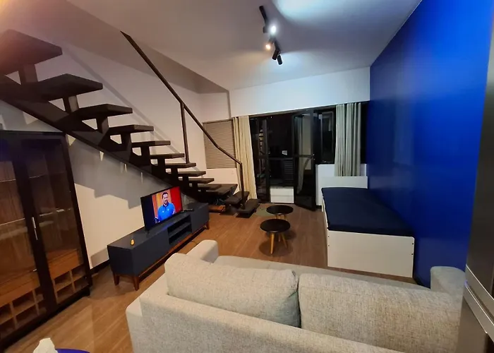 Conjunto Estúdio e Duplex Selenita by Alpha-StayService