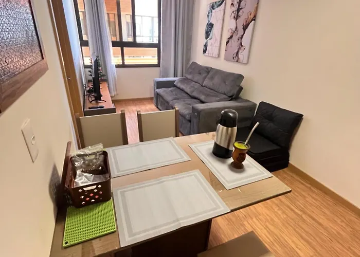 Apartamento 1 quarto, com garagem no centro próximo Hospital de Caridade