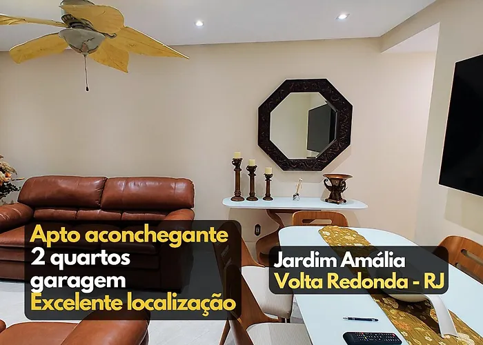 Apto completo 2 quartos garagem Jardim Amália VR RJ
