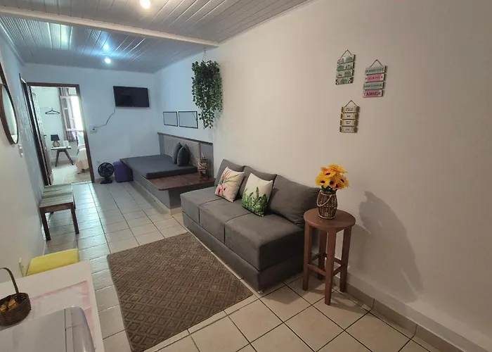 Suite Flex ao lado da praca central