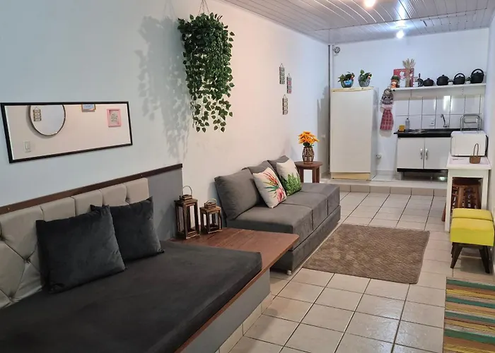Suite Flex ao lado da praca central