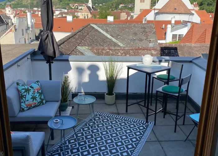 Deluxe Appartement über den Dächern von Krems