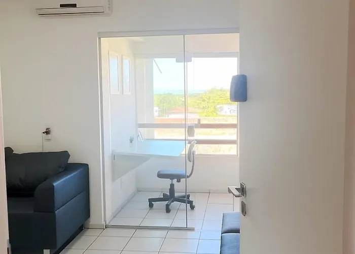 Ar nos 2 quartos e sala