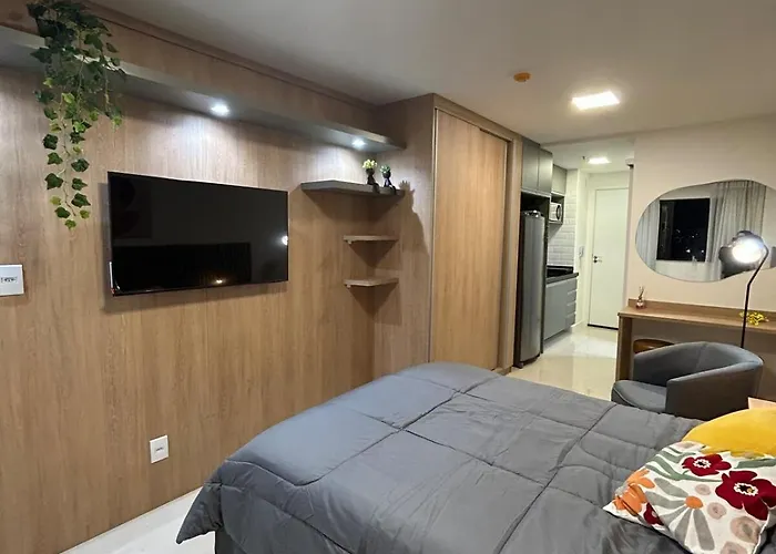 Studio novo e completo, Jardim Amália