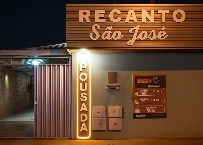 Pousada e Alojamento Recanto São José hospedagem econômica em Rio Verde
