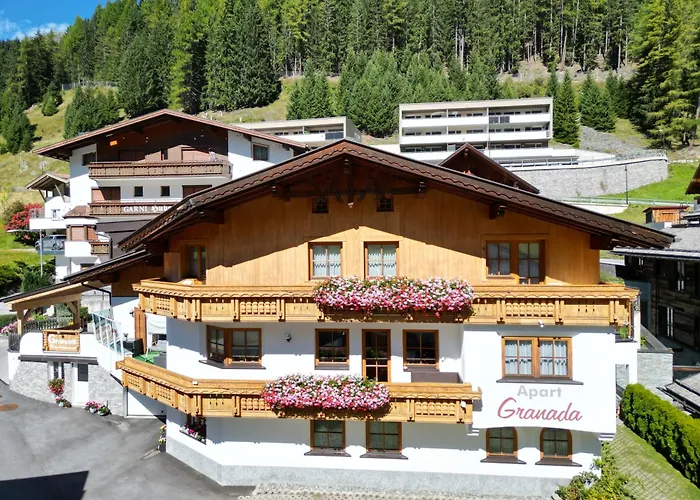 Apart Granada inklusive Skidepot bei der Pardatschgratbahn in Ischgl