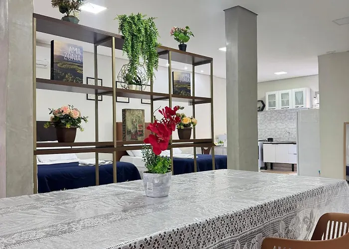 Loft Estilo seguro e bem localizado