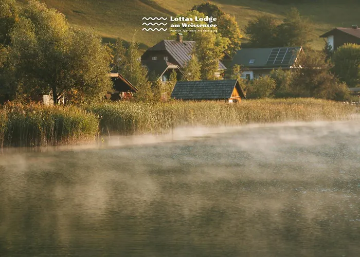 Lottas Lodge am Weissensee - Exklusive Ferienwohnung mit privatem Seezugang