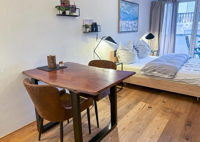 swissme - modernes Studio mit Balkon&Parkplatz&Netflix