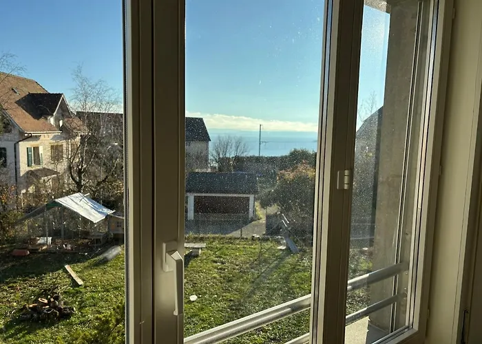 Apartment Lali Peseux, Neuchatel - 1 Bedroom Lake And Alps View