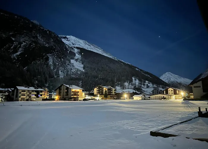 Haus Silence - Berge&Sonne im Saastal Ski Wandern Familie Haustiere