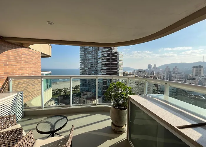 Unique Vista Mar Em Santos Ap 2104