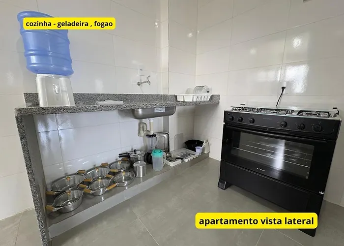 Apartamento vista lateral - 2 quartos - ELEVADOR - COSTA SUL PIUMA
