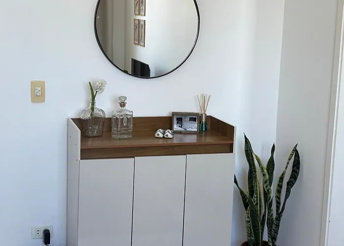 Apartamento no centro com ar-condicionado
