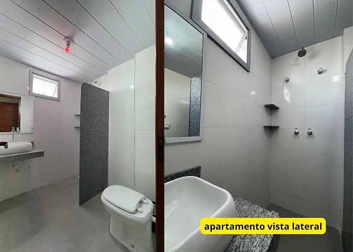 Apartamento vista lateral - 2 quartos - ELEVADOR - COSTA SUL PIUMA