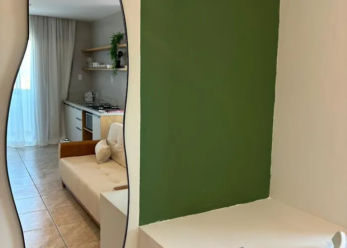 Flat com vista mar