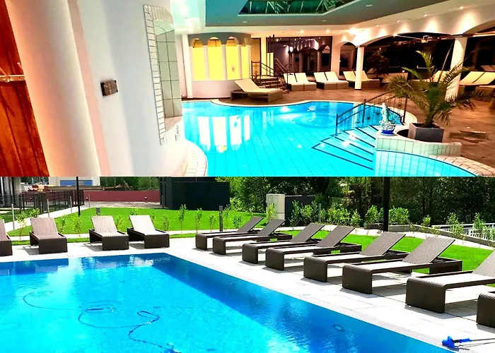 Spa-Residenz Apartments Pools Indoor & Outdoor, Private Garden Or Balcony Or Terrace