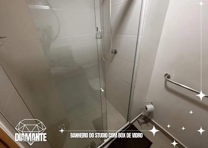 Studio Diamond JF com piscina, academia e opção de vaga privativa