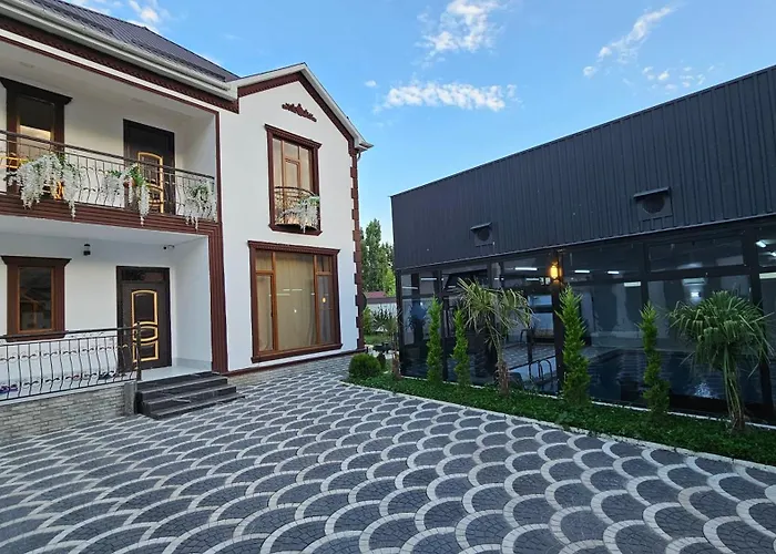 Gabala Milan Villa, Indoor Heated Pool And Jacuzzi With Garden View