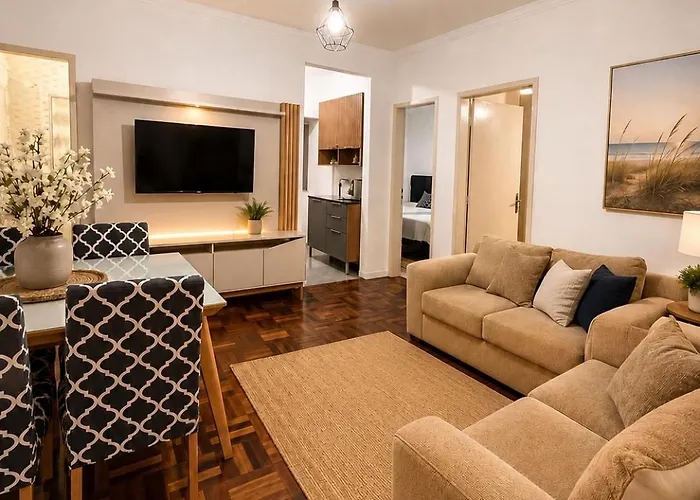 Roupa cama Wi-Fi garagem ar Cond beira mar 50 m