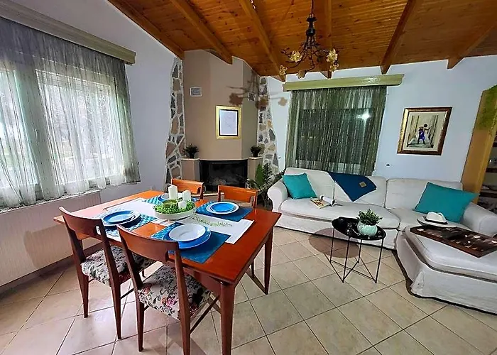 Breathtaking Sea View Villa At Ammolofoi Beach