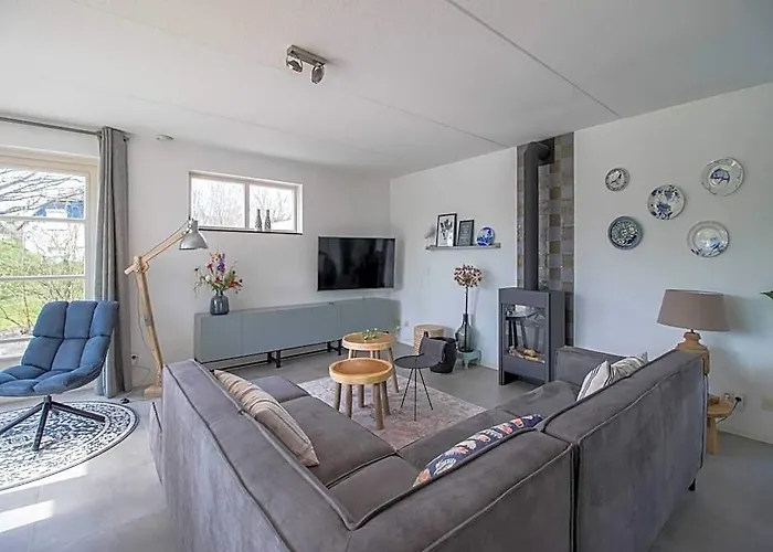 Modern Villa In Makkum With Garden