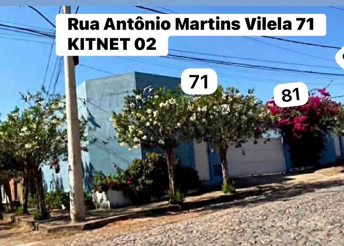 Nº 02 -Mini apt 5 min centro garagem, ar e cozinha
