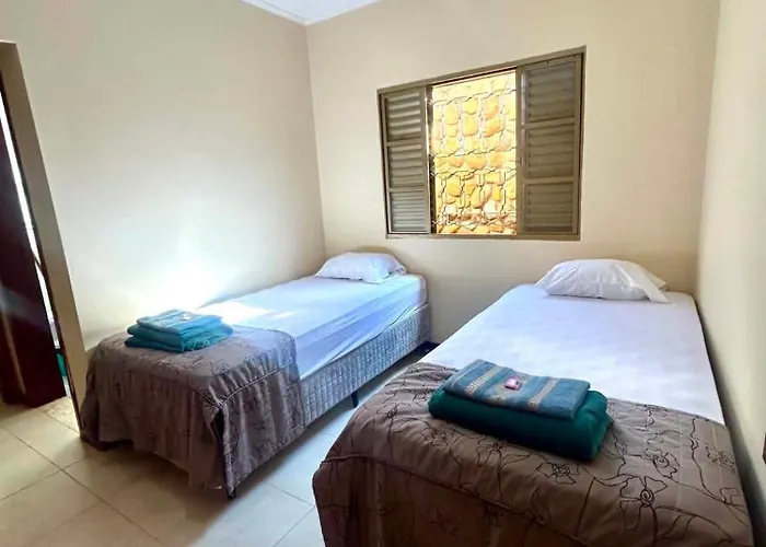 Casa Completa Centro de Limeira 7 min da Av Costa e Silva Até 7 Pessoas