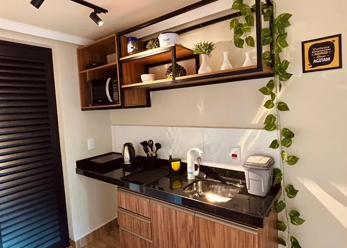 LOFT SMART, MINI-CASA, colchões com massagem, mobiliado e aconchegante