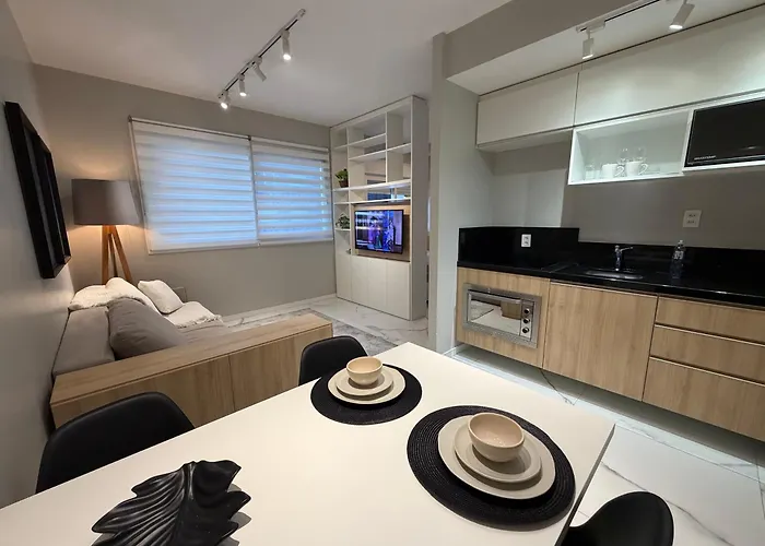 Loft moderno e completo, com piscina, academia e garagem no MaxPlaza, em Canoas